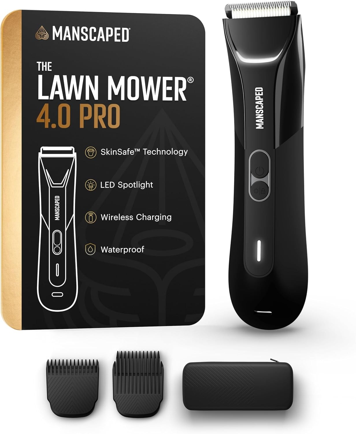 MANSCAPED? The Lawn Mower? 4.0 PRO – Groin & Body Hair Trimmer, Updated SkinSa
