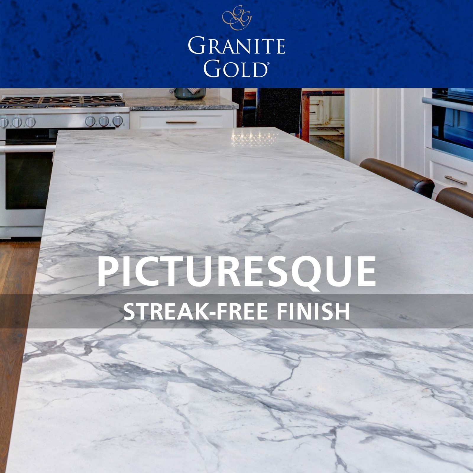 Granite Gold Daily Cleaner 64 Fl Oz Streak Free for Natural Stone Surfaces