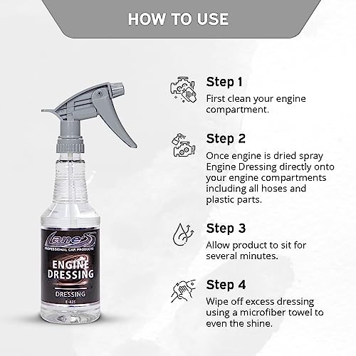 Engine Dressing | Professional Engine Bay Cleaner and 32 Fl Oz (Pack of 1)