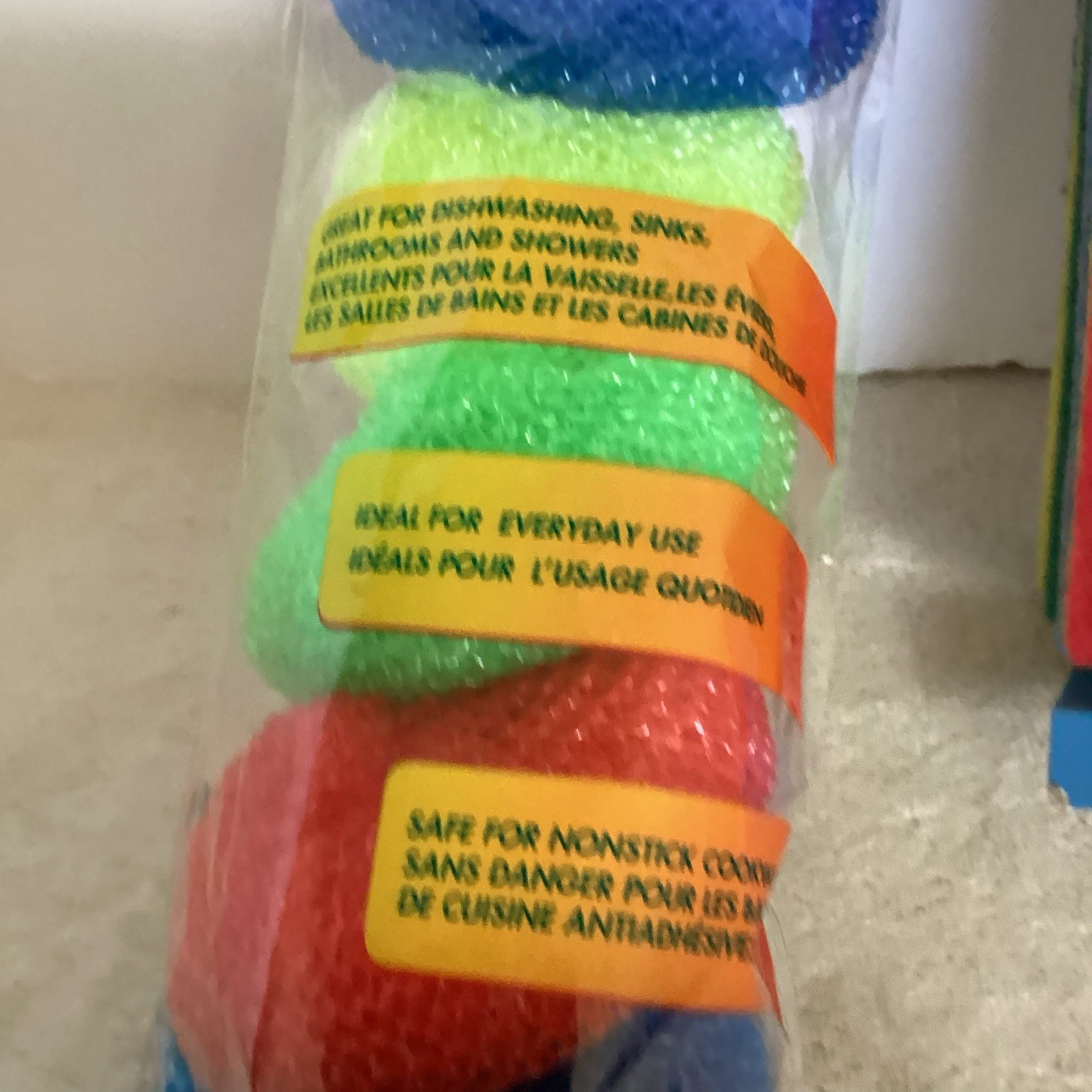 SCRUB BUDDIES Pack of 9 Scouring Pads 4×6”& 7 Scrub Buddies Non Stick Scrubbers
