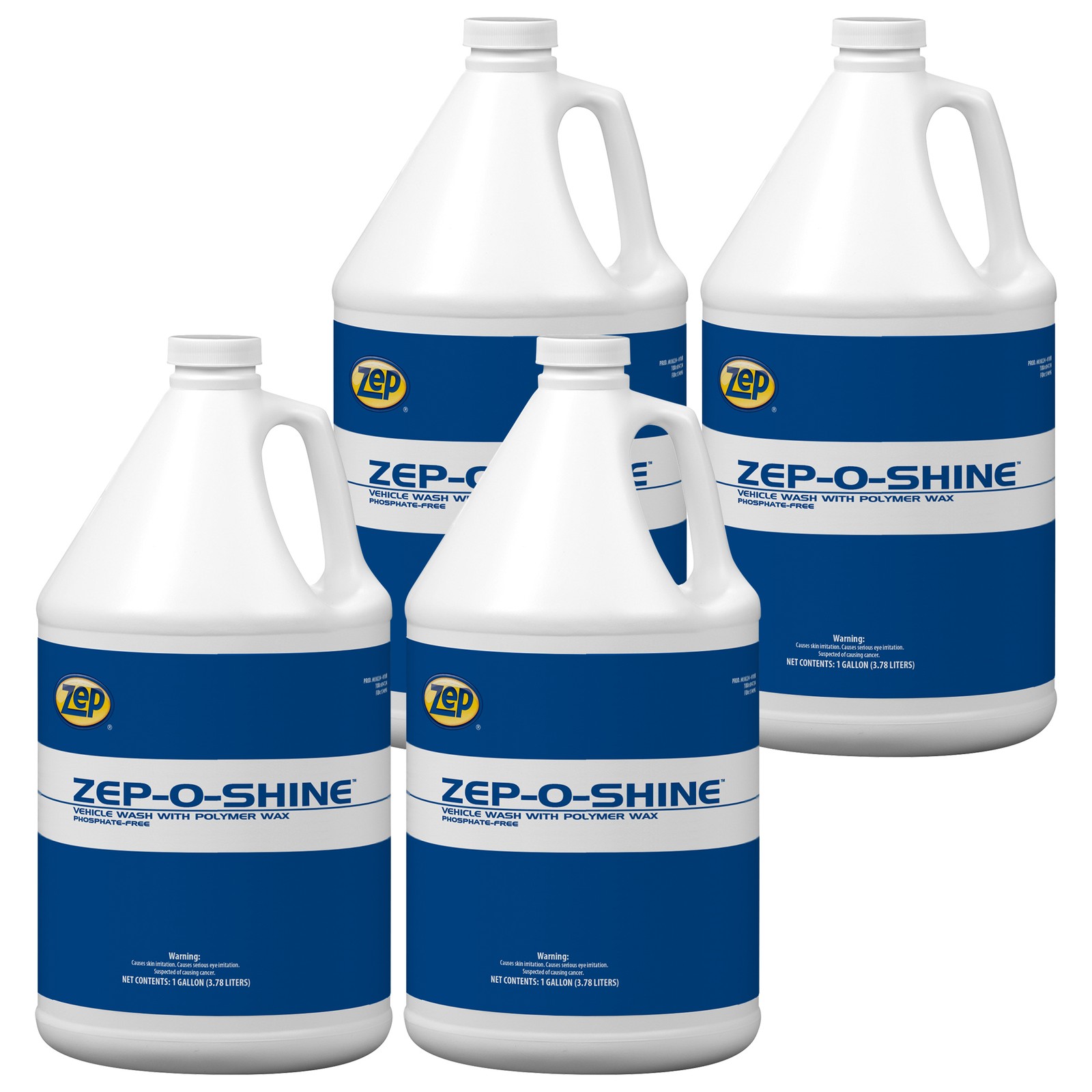 Zep-O-Shine Car Wash Concentrate – 1 Gallon (Case of 4) 38224