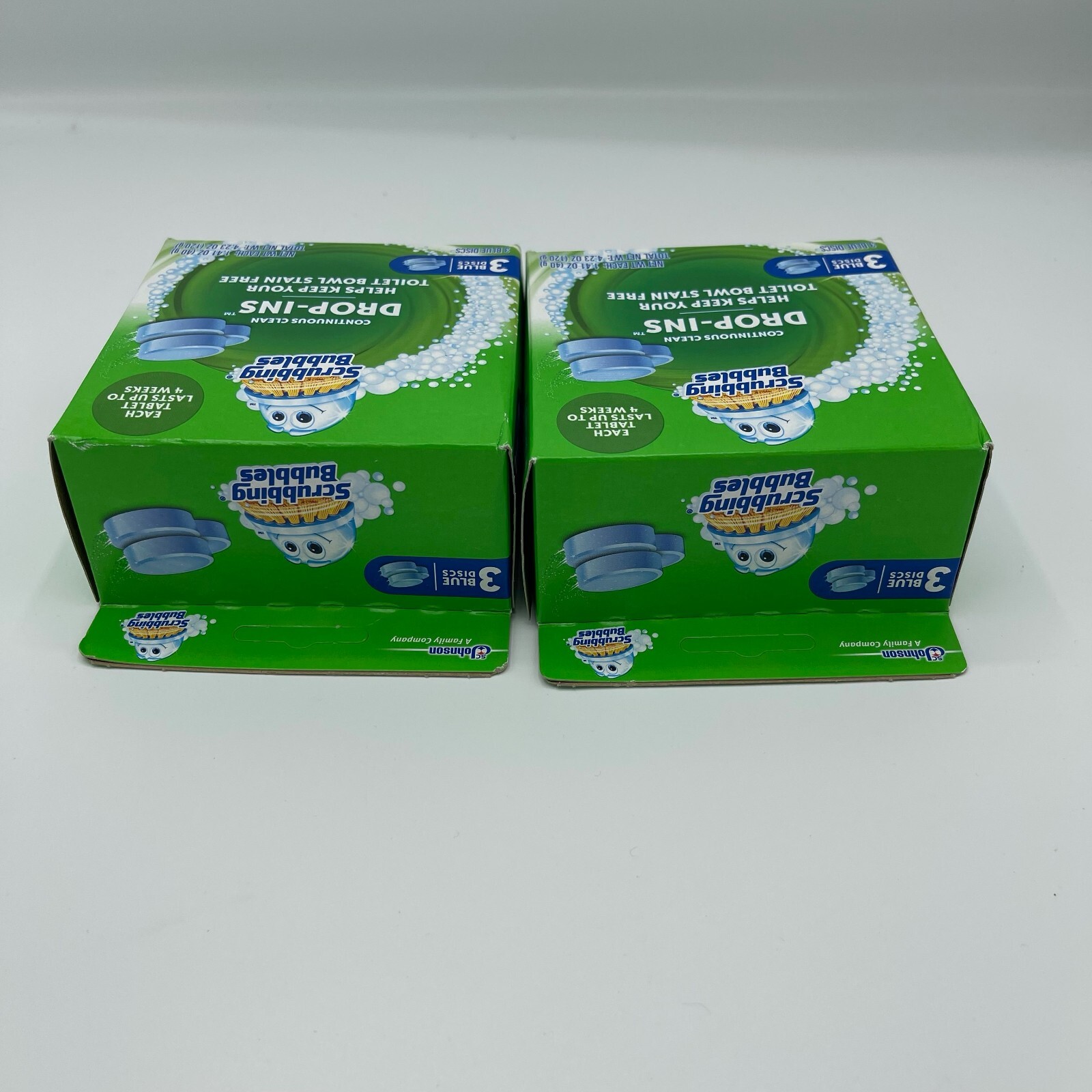 Scrubbing Bubbles Cleaner Drop In Tablets For Bathroom Toilet 2-3 Count Boxes