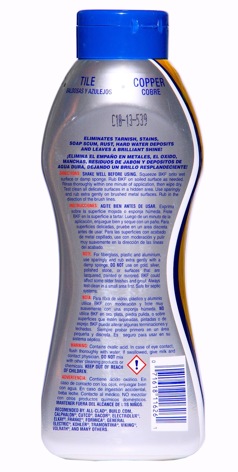 ⏰Saving Bar Keepers Friend Soft Squeeze Bottle Citrus Cleanser 💨BIG JAR 26 oz