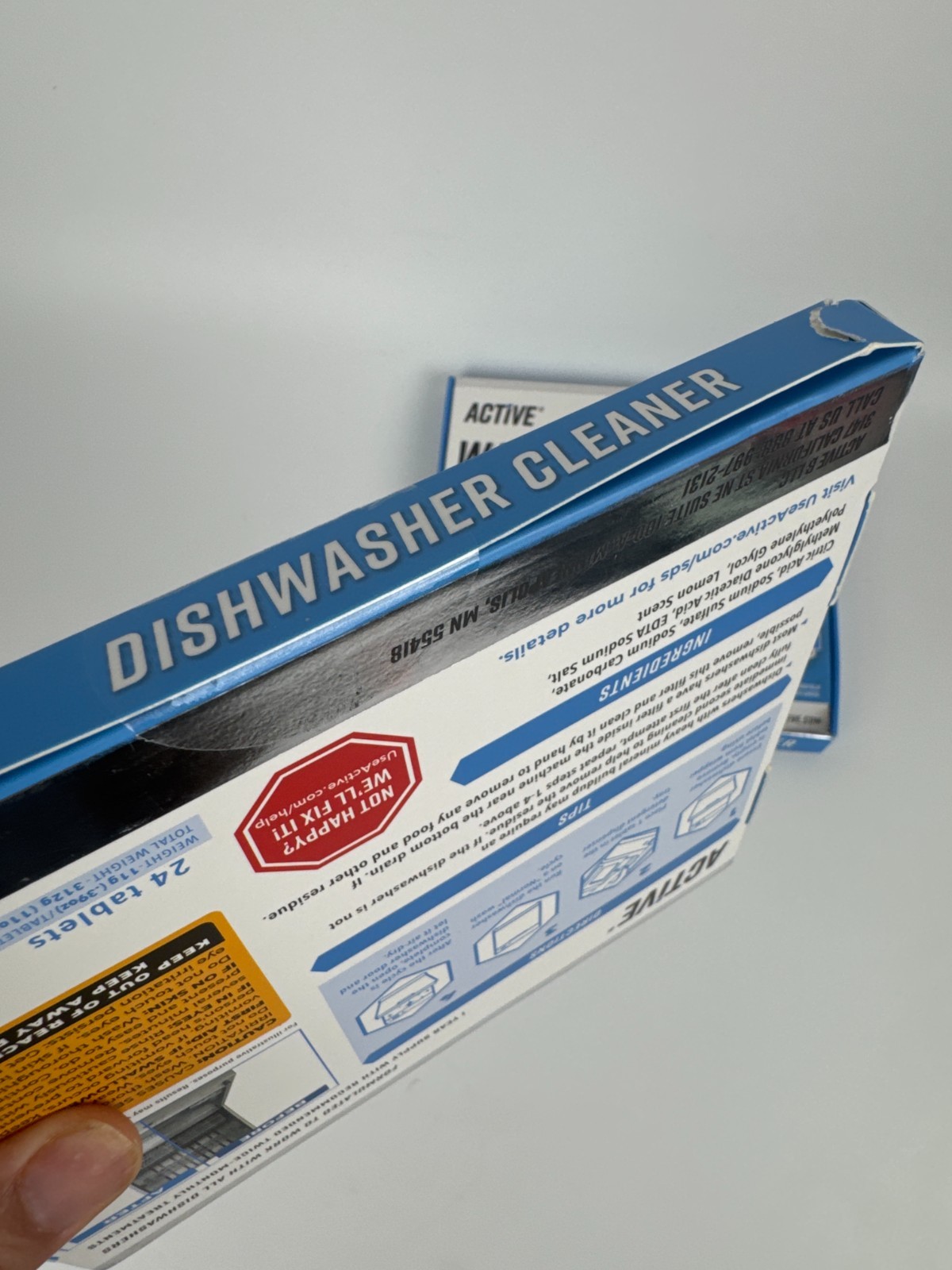 ACTIVE Appliance Cleaner Bundle Dishwasher Washer Disposal 24 Tablets Each New