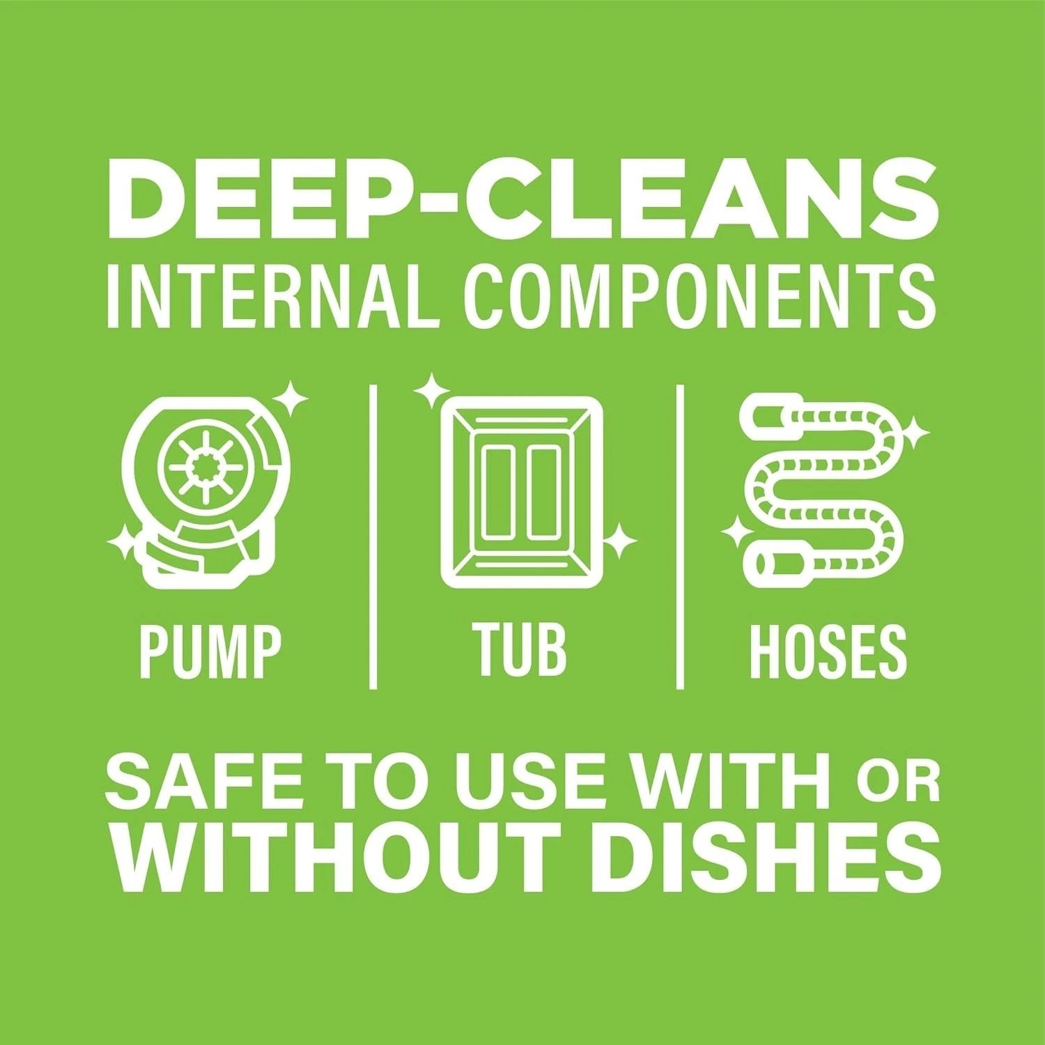 Septic Safe Dishwasher Cleaner Tablets – 6 Supply for Continuous Freshness