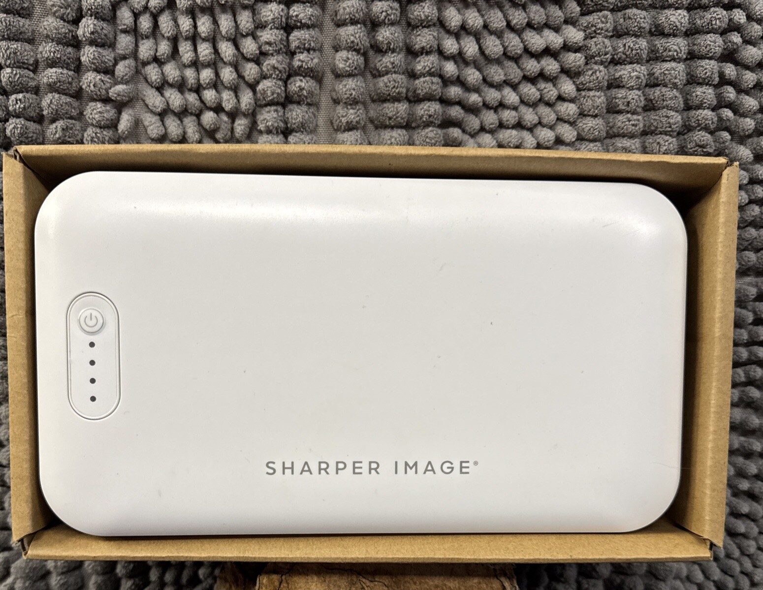 Sharper Image UV-Zone Phone Sanitizer New