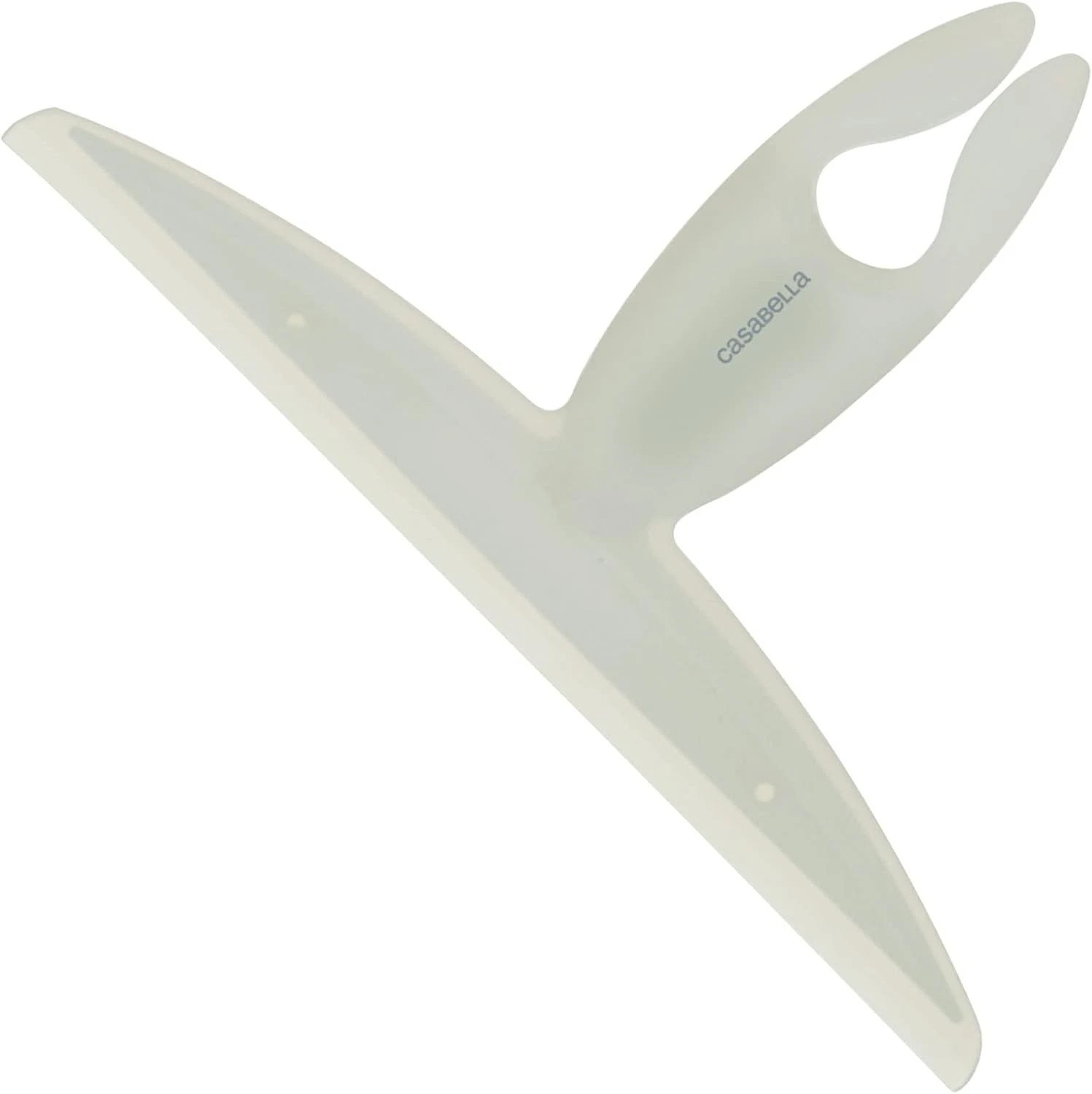 White Silicone Squeegee with Clip-On Feature – 10