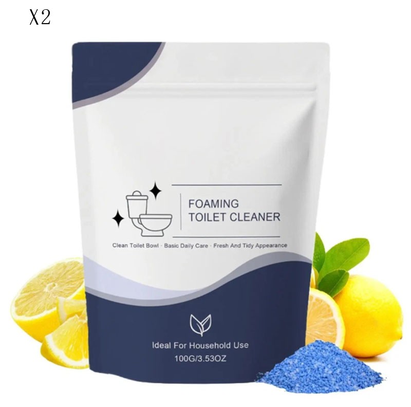 6PC Restorabowl Foaming Cleaning Powder Fresh Scent Fast Dissolving Daily Care