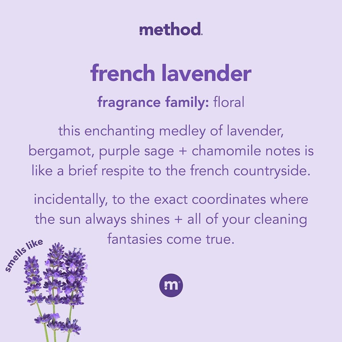 Eco-Friendly All-Purpose Cleaner Spray – French Lavender, 28 Fl Oz (Pack of 4)