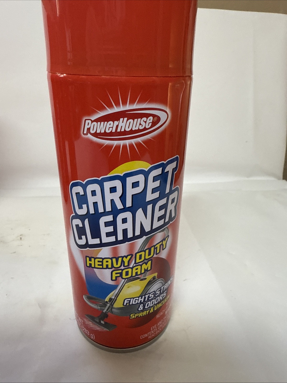 Lot 4 PowerHouse Carpet Cleaner 10Fl Oz Removes Spots Stain Fights Odors
