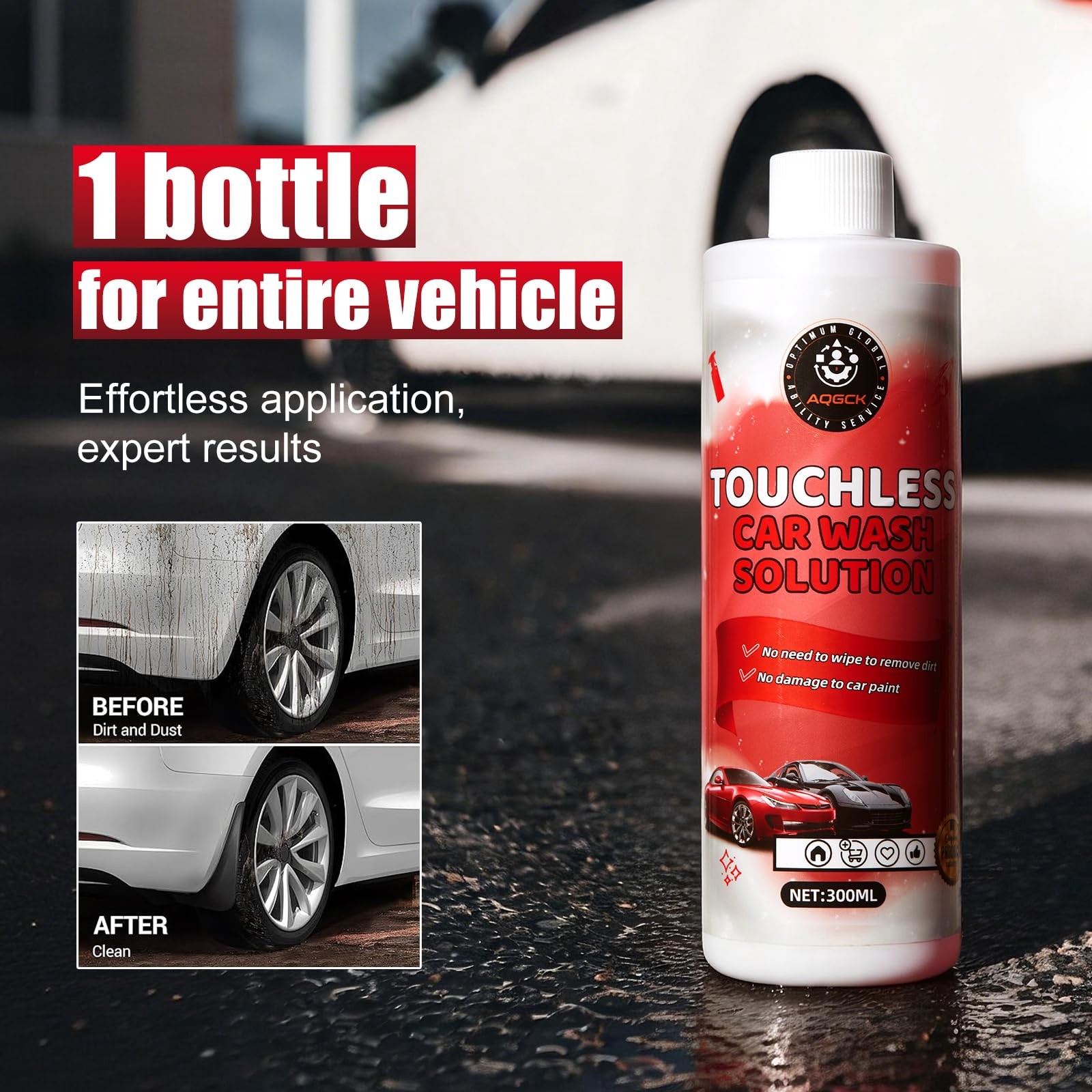 The Lazy Car Wash Touchless Foam Soap – Spray On, Rinse Off, Scratch-Free For…