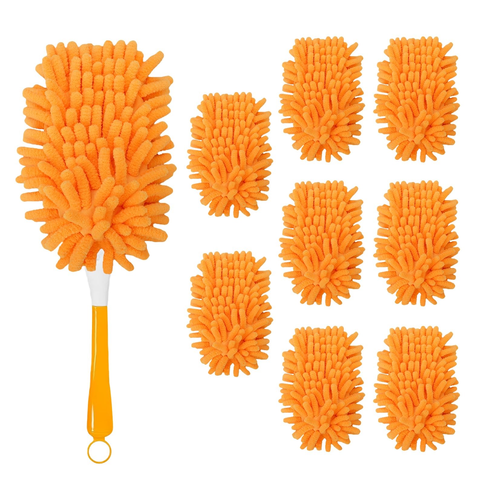 8 Pack Reusable Duster Refill Compatible with Swiffer Hand Duster, 360 Heavy …