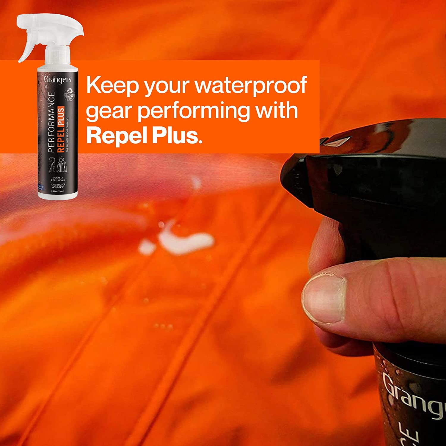 Performance Repel Plus, 16.9 Fl Oz| Spray-On Waterproofing Treatment for Gore-Te