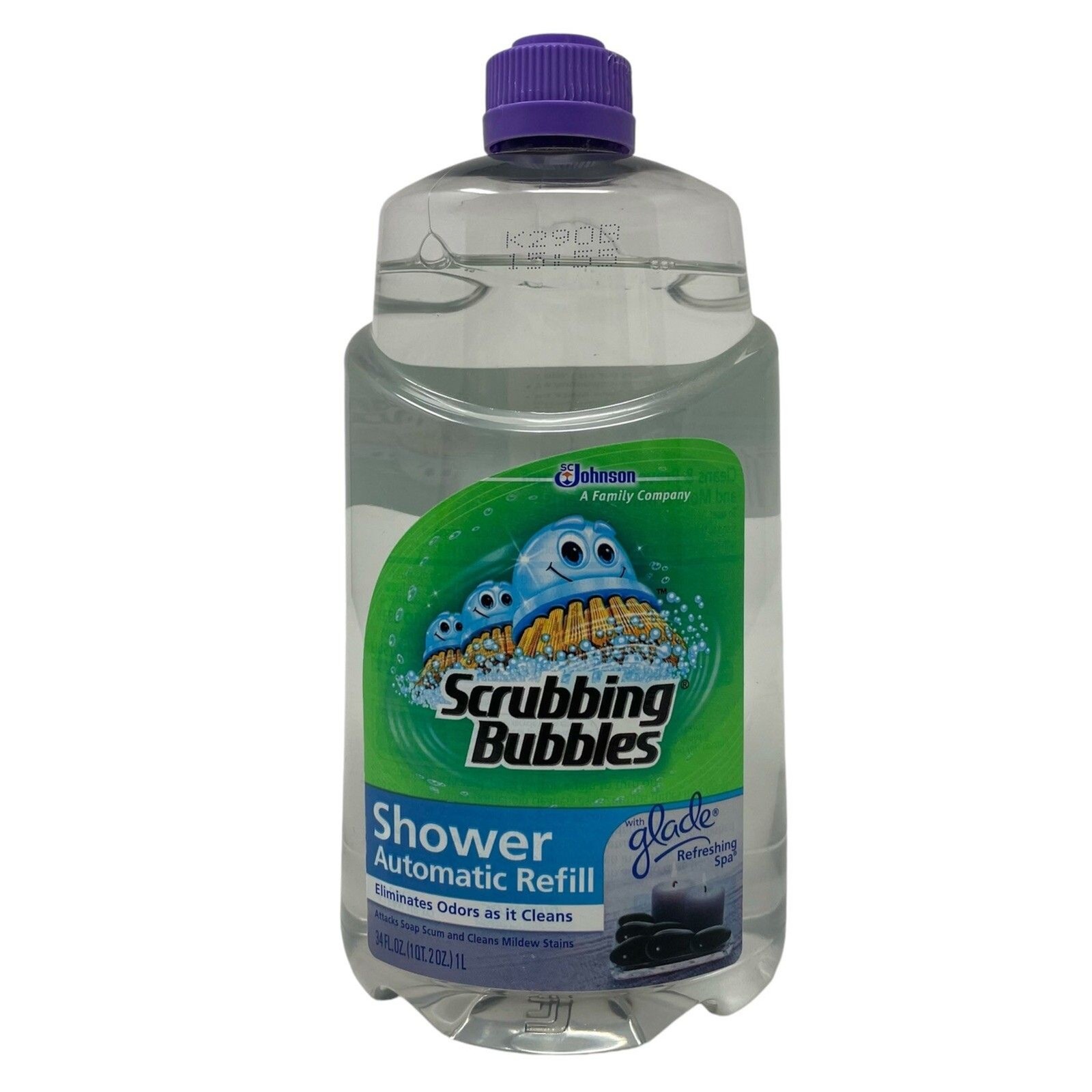 Scrubbing Bubbles Shower Automatic Refill Glade Refreshing Spa 34 Fl oz