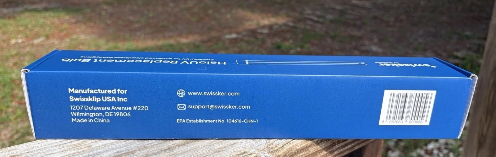 HaloUV REPLACEMENT BULB Swissker by Swissklip POWERFUL UV In Original Box Works
