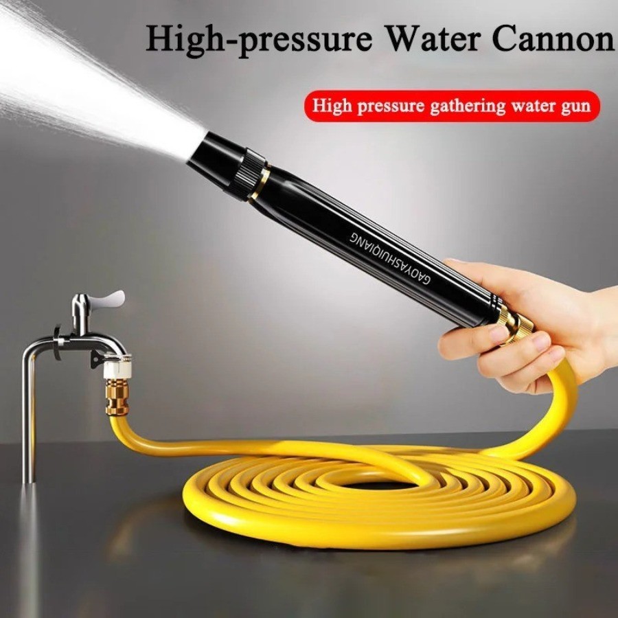 2026 Upgraded Home High-Pressure Car Wash Water Gun Booster Nozzle for Car &Lawn