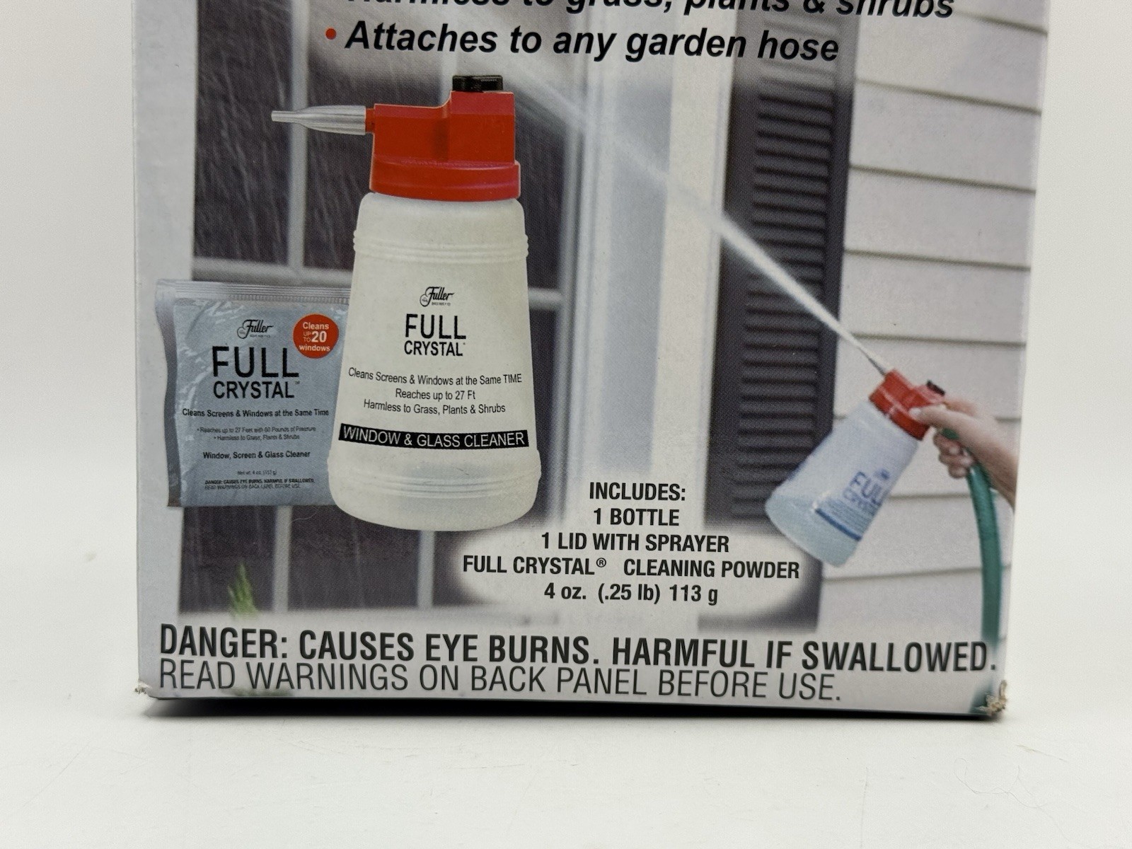 Fuller Brush FBFC-6 As Seen On TV Full Crystal Window & Outdoor Surface Cleaner