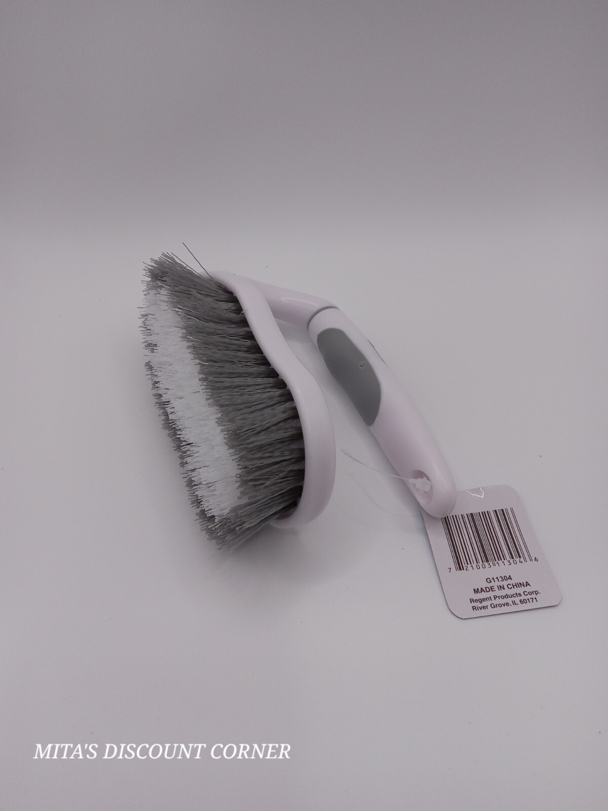5.5-Inch Heavy Duty Scrub Brush | Iron Shape Handle- 2 Pack