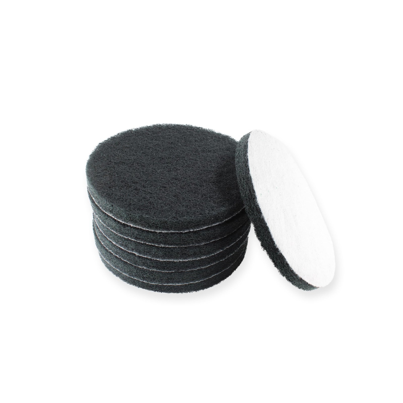 8PCS 5” Scrubber Scouring Pads, Drill Powered Brush Tile Scrubber Scouring P…