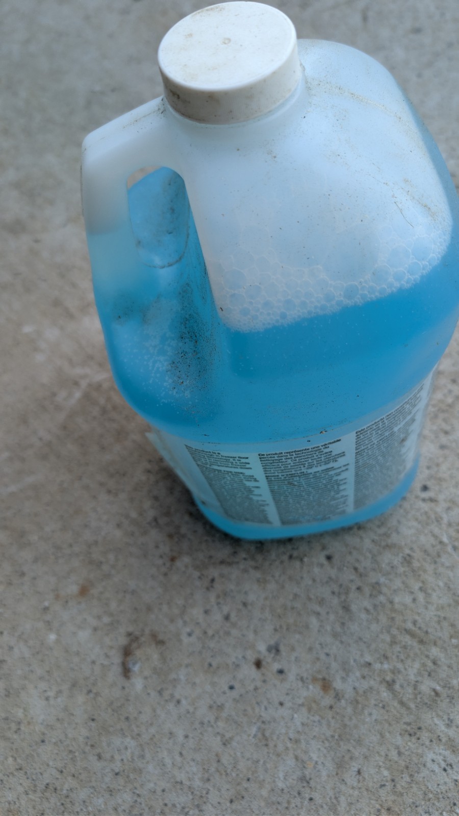 Diversey 948030 Freezer Floor Cleaner,1 Gal.,Blue, 572