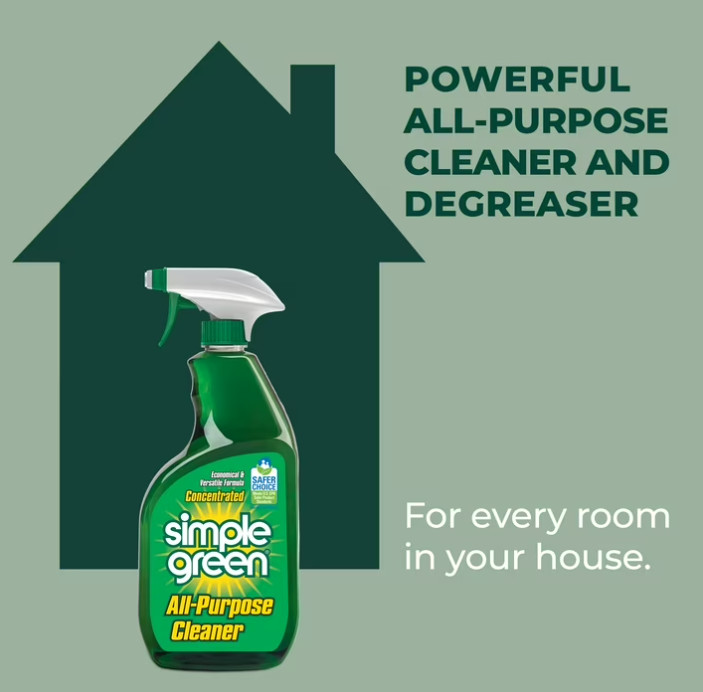 Simple Green 32 oz Concentrated All-Purpose Cleaner Heavy Duty Degreaser