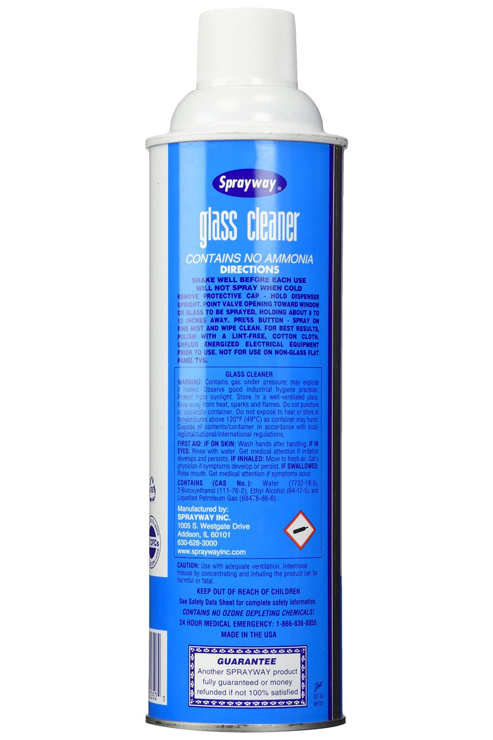 Sprayway 19 Oz. Glass Cleaner Aerosol Spray