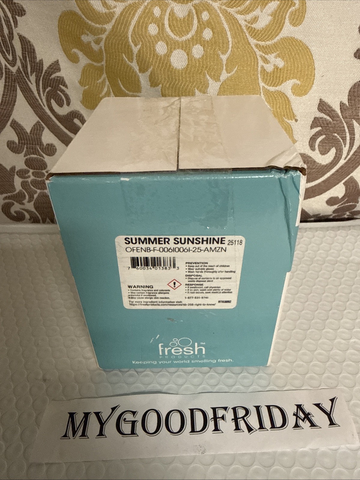 Fresh Products OFE36SSBX ourfreshE Refills – Summer Sunshine (6/BX) New