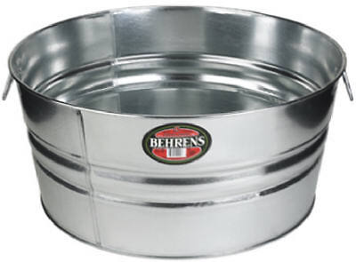 3GS Wash Tub, Galvanized Sheet Steel, Round, 17-Gals. – Quantity 1
