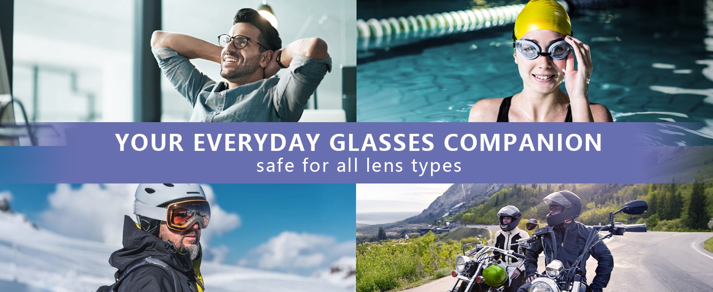 [] Lar Glasses Cleaner, Lens Wipes for Eyeglasses, Pre-Moistened