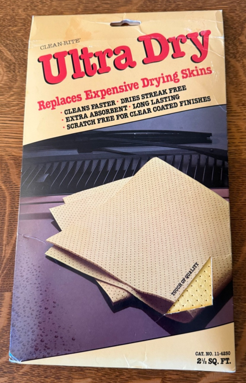 ULTRA DRY Wipe by Clean-Rite – 2.5 Sq. Ft – Made in Italy – New in Box