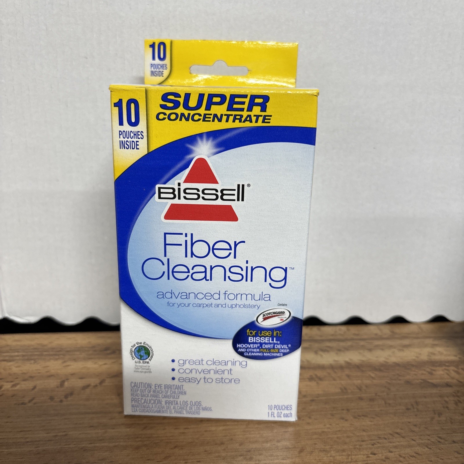 Bissell Fiber Cleansing Adv Formula 10 Pouches For Bissell Hoover Dirt Devil Etc