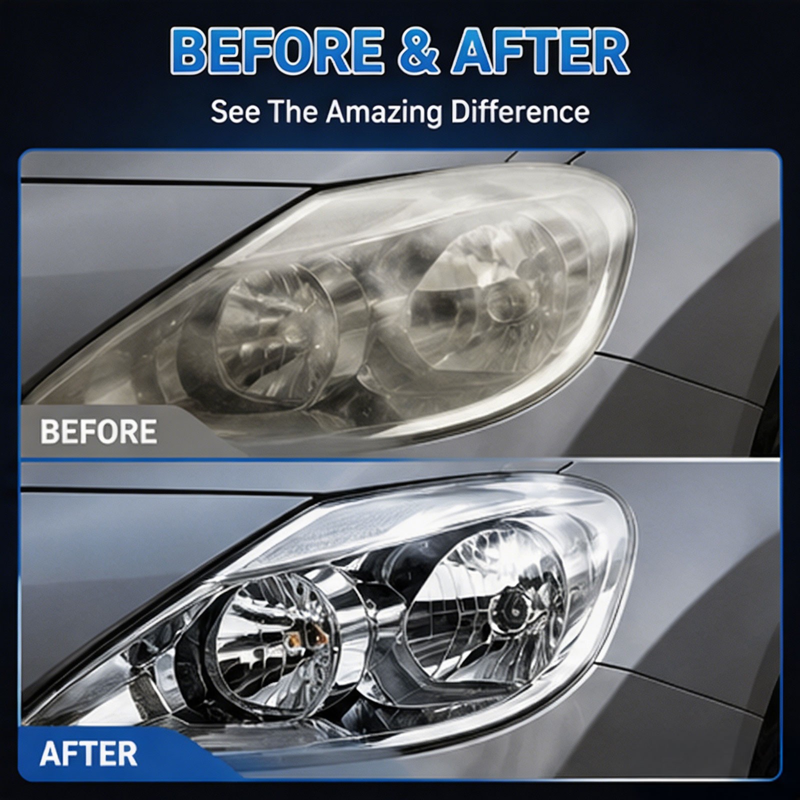 180ml Automotive Headlamp Restoration Fluid Kit Headlight Polishing Cleaner2026c