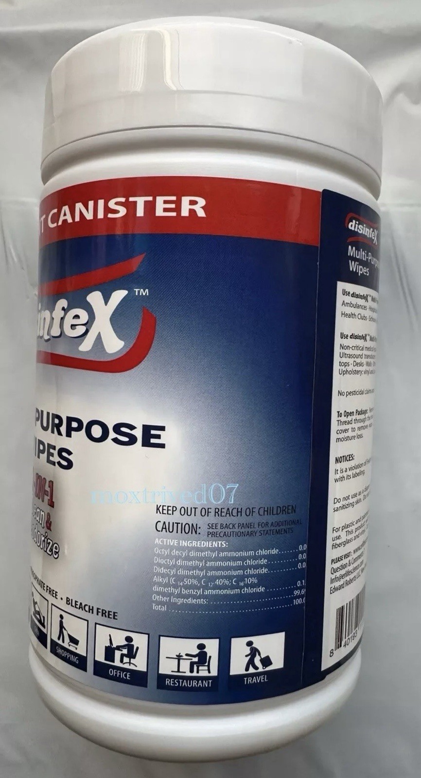 6 Multi Purpose Surface Cleaning Wipes Clean & Deodorize Bleach Free 480 Wipes