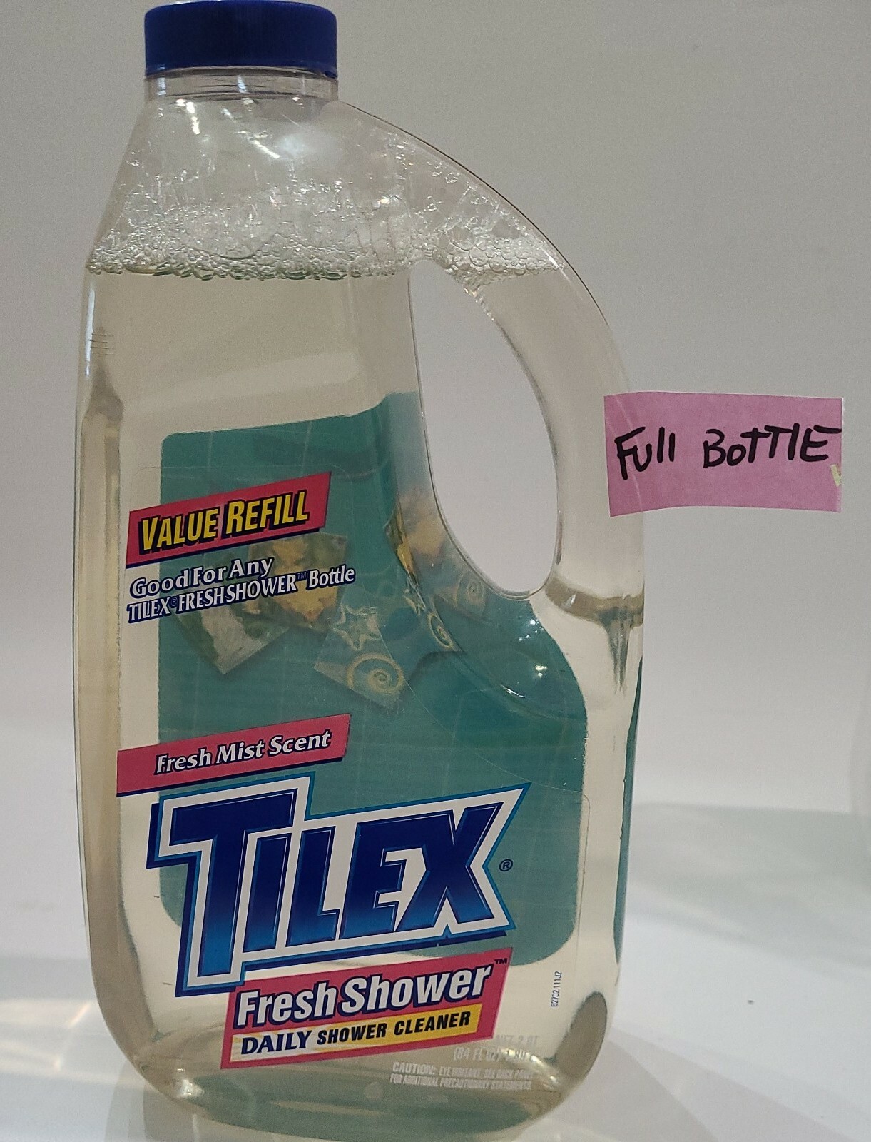 Tilex Fresh Shower Daily Cleaner Refill Full 64 Fl & Empty Spray Bottle Original