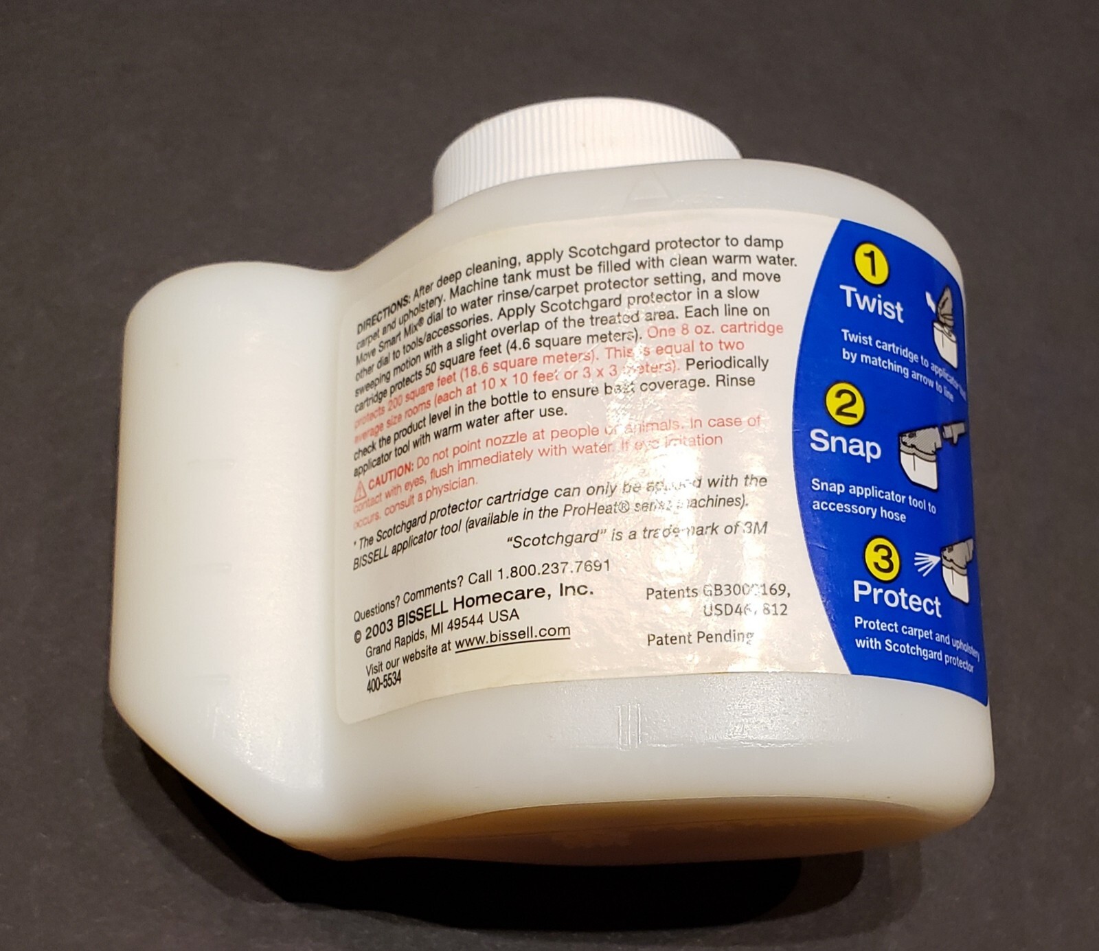 Bissell Scotchgard Protector 3M Extra Protection Specially Formulated 8 fl oz