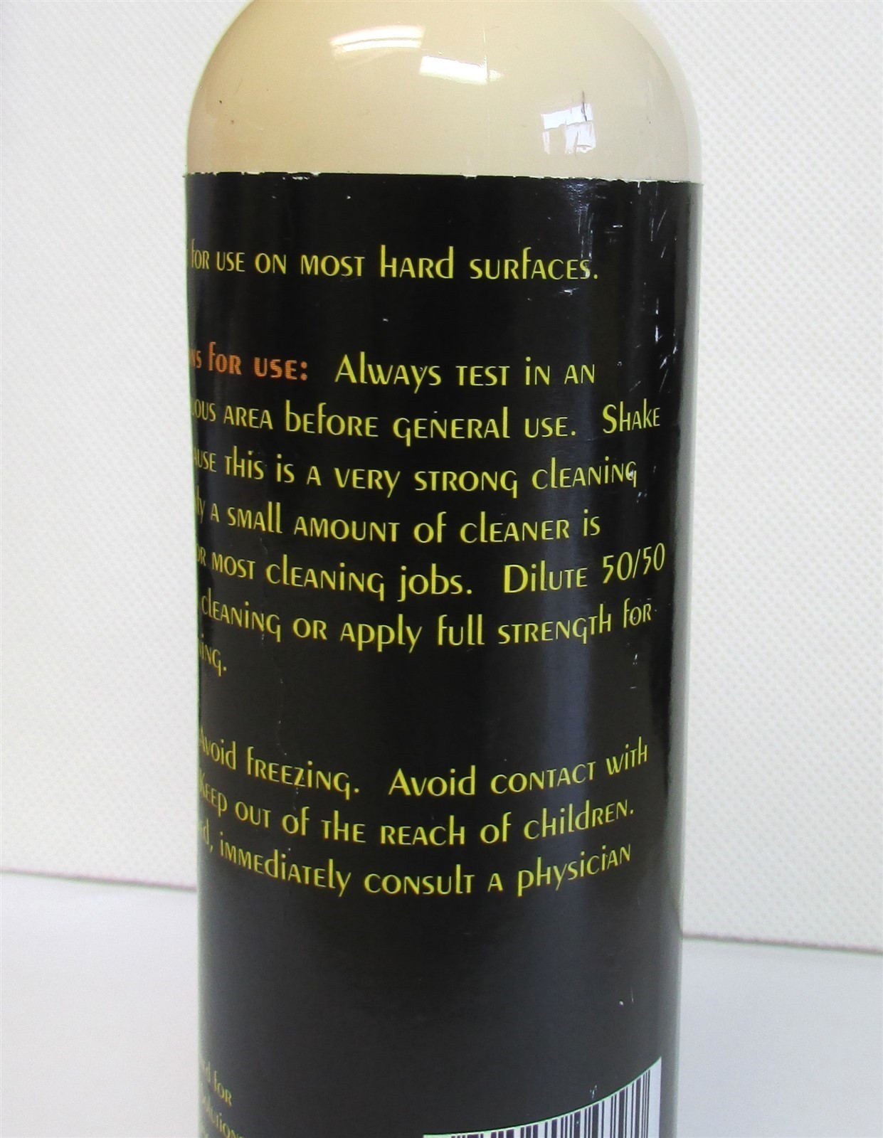 Super Orange Power Stainless Steel Cleaner Spray 12oz Concentrate Made in USA