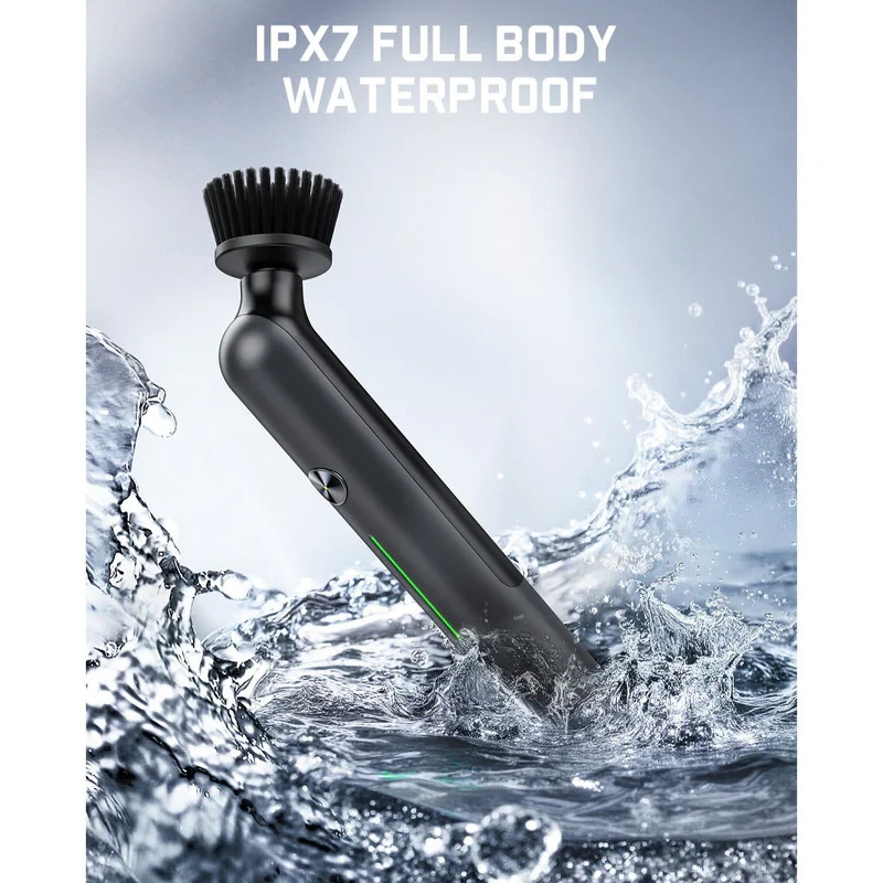 Fanttik G9 Nano Electric Spin Scrubber 6 Replaceable Brush Heads Waterproof