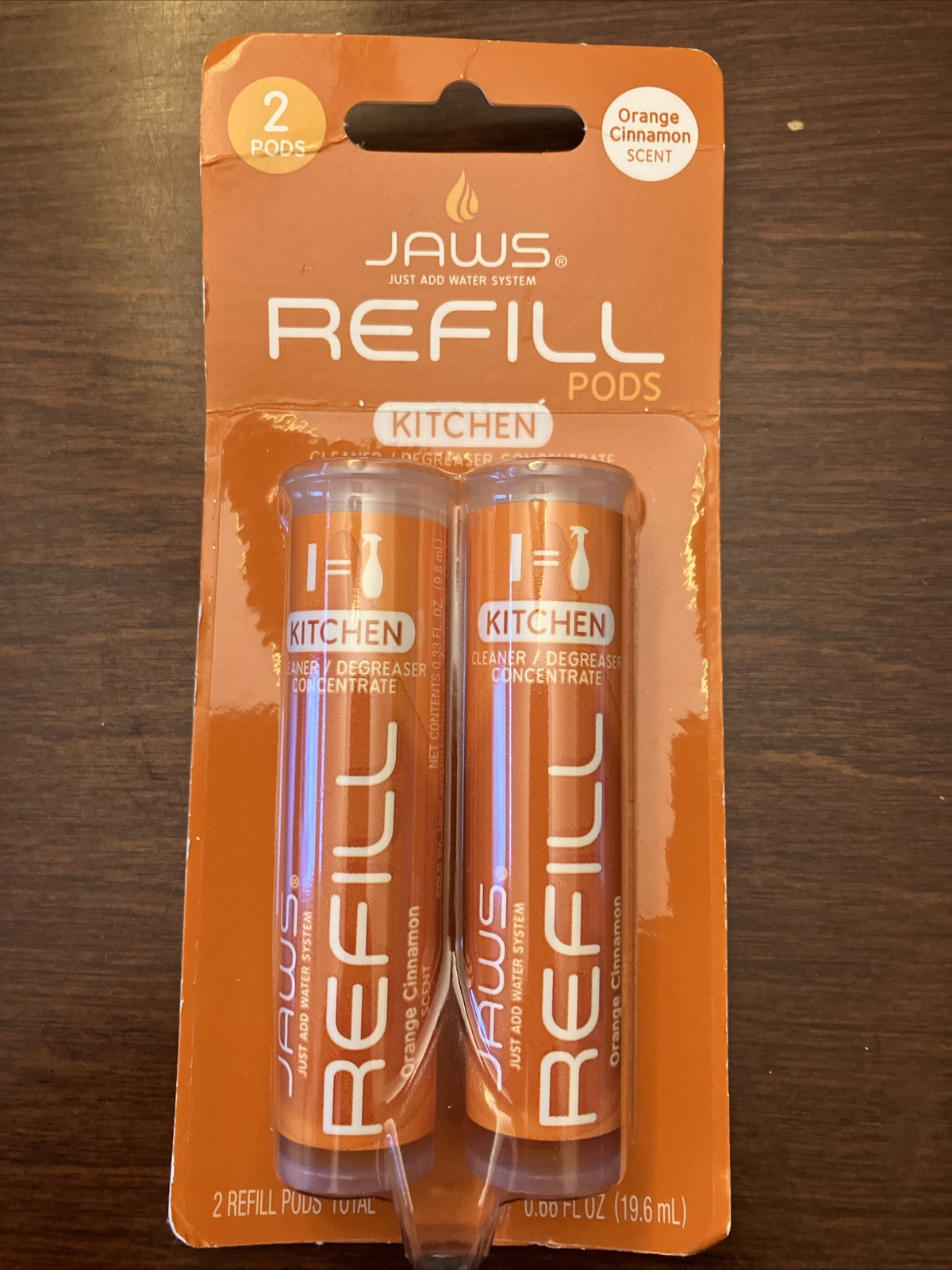 JAWS Just Add Water System Cleaner Refill Non Toxic Eco Friendly Safe 6 Pods