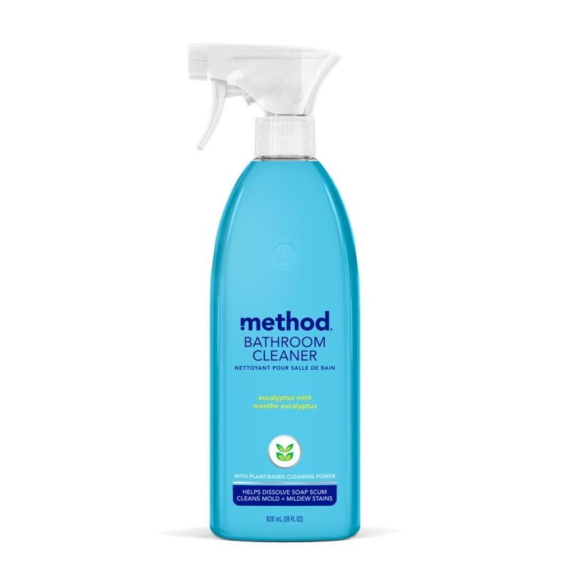 Method Eucalyptus Mint Scent Bathroom Tub and Tile Cleaner 28 oz Liquid New
