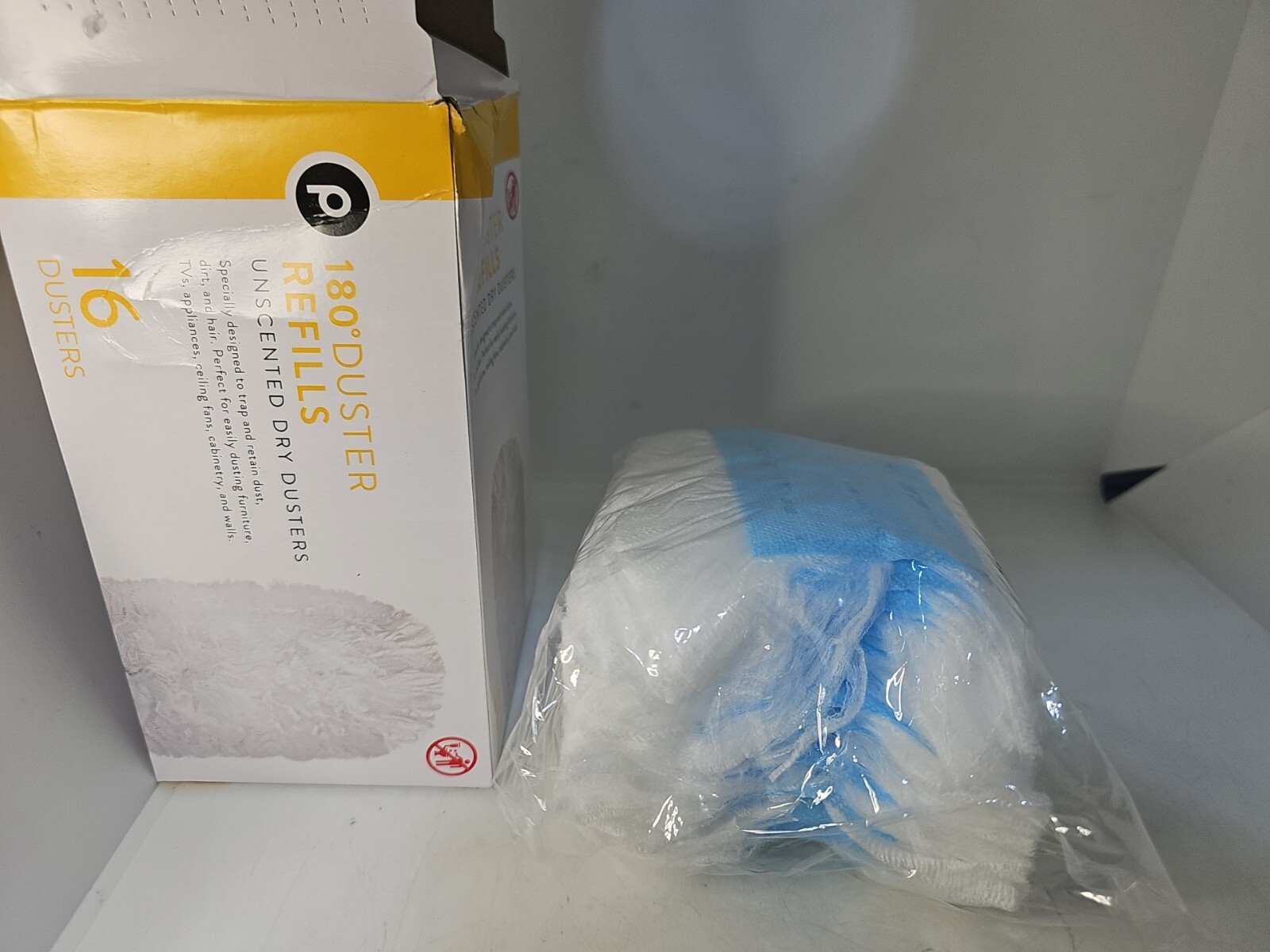 180° DUSTER REFILLS UNSCENTED DRY DUSTERS. 16 DUSTERS.