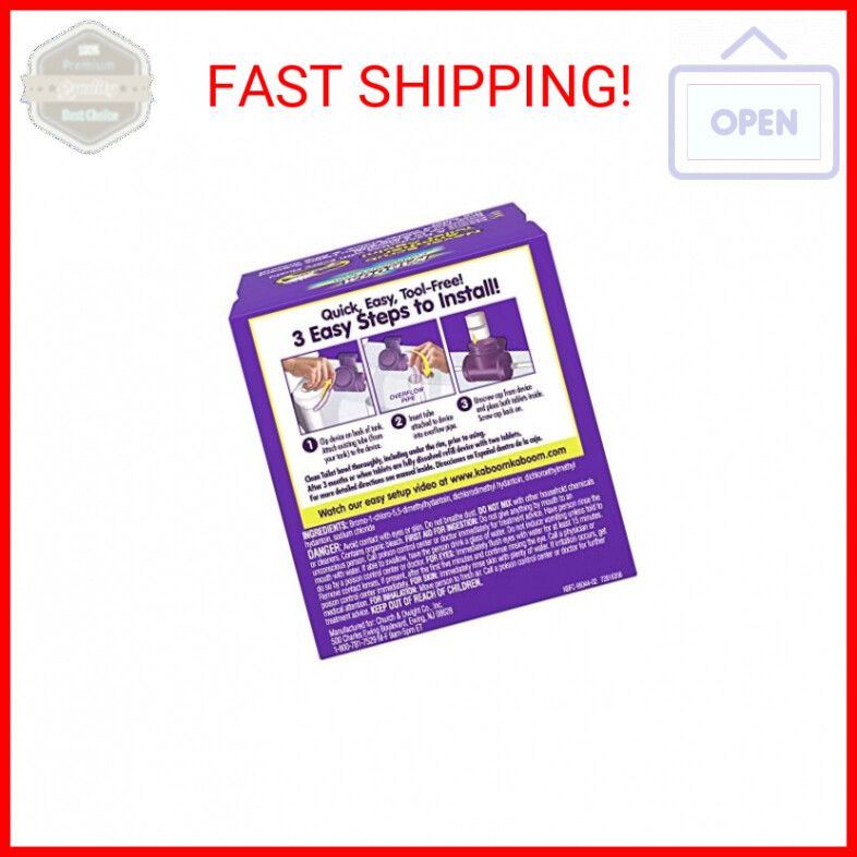 3-Pack Refill – Kaboom Scrub Free! Continuous Clean with OxiClean