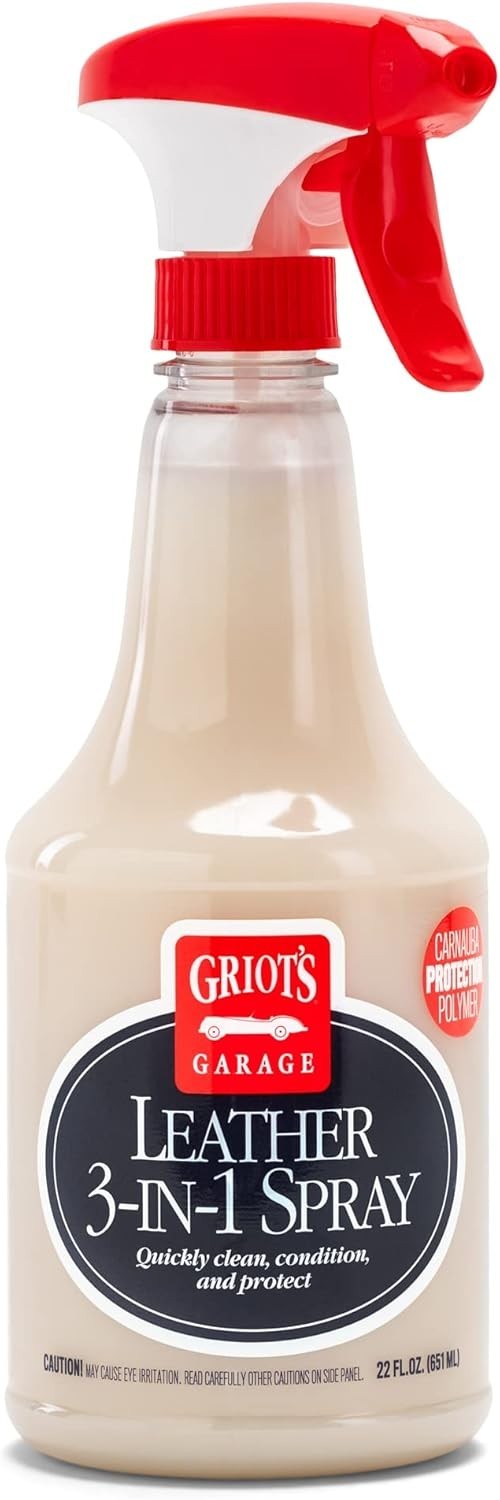 Leather 3-in-1 Cleaner & Conditioner Spray 22oz – Protect and Restore Gracefully