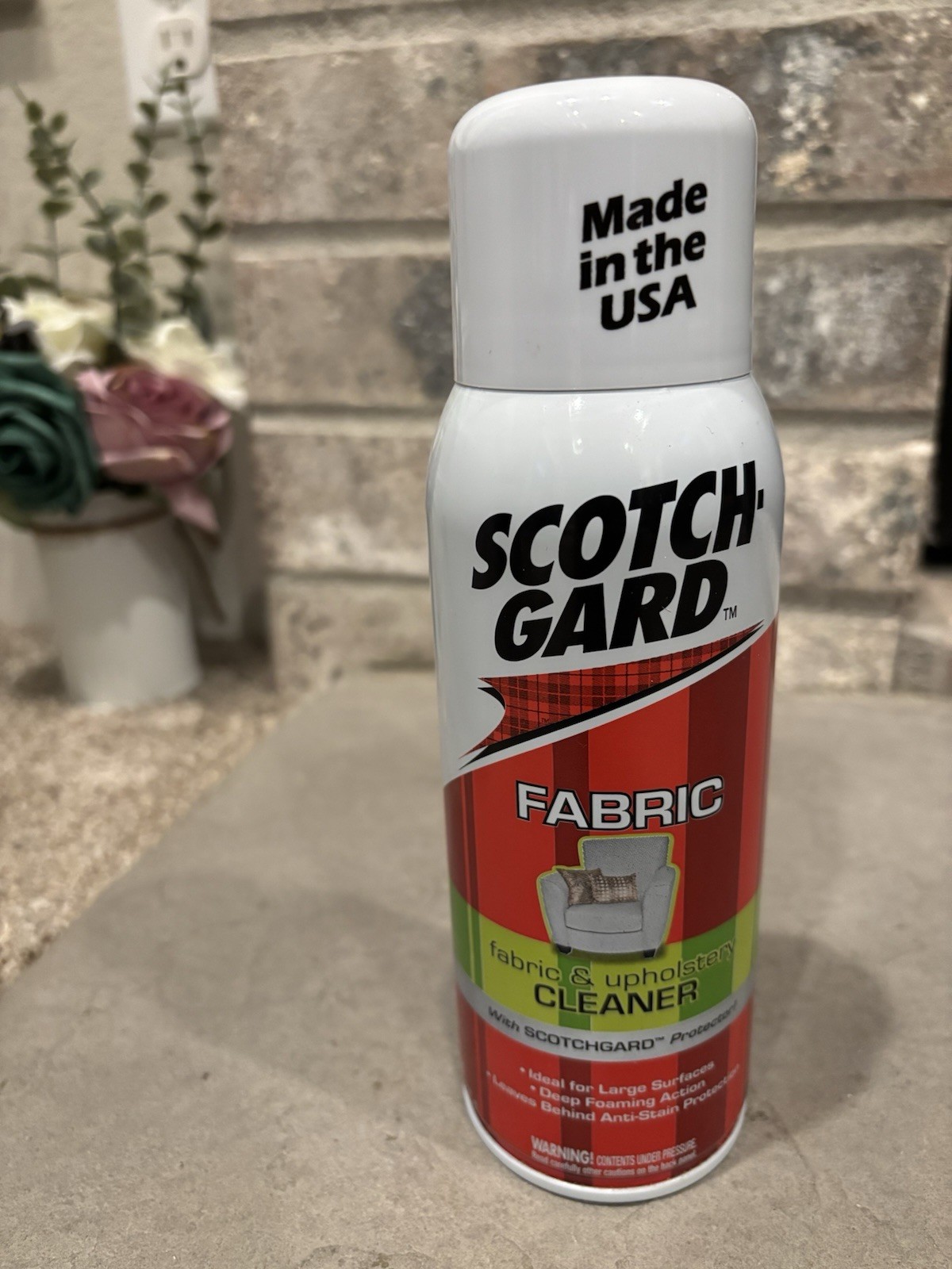 Scotchgard 3M Fabric And Upholstery Cleaner 14oz NOS 2011 USA -NEW!