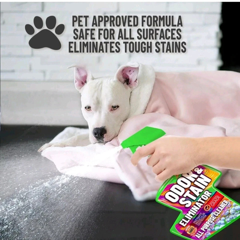 Best Odor & Stain Eliminator All Purpose Cleaner, Industrial Grade 32 oz