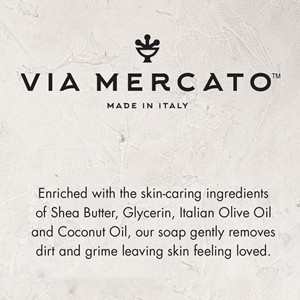 Italian Soap Bar (200 g), No. 5 – Waterlily & Sandalwood