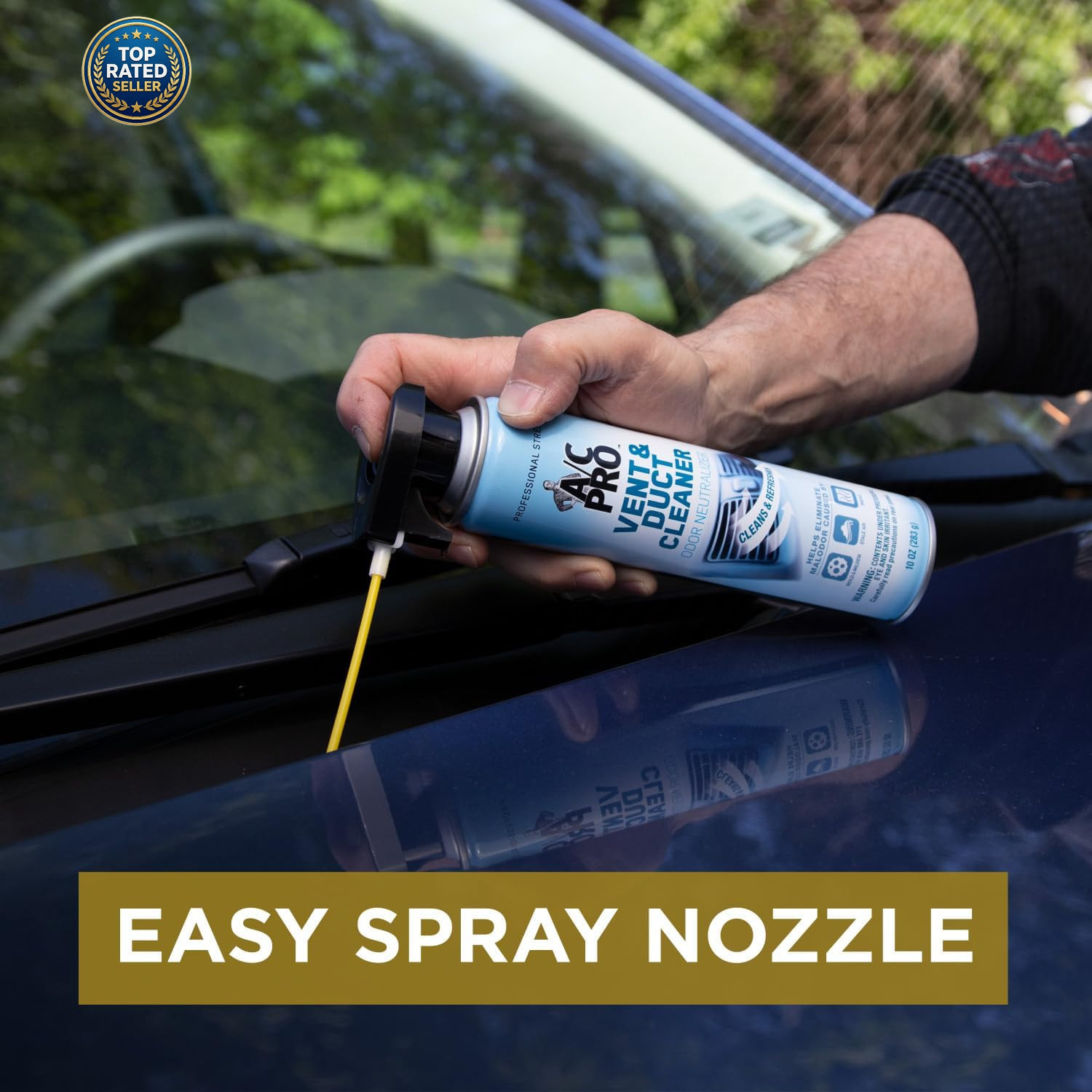 AUTO_ACCESSORY A C Pro Vent Duct Cleaner Odor Neutralizer for Automotive HVAC