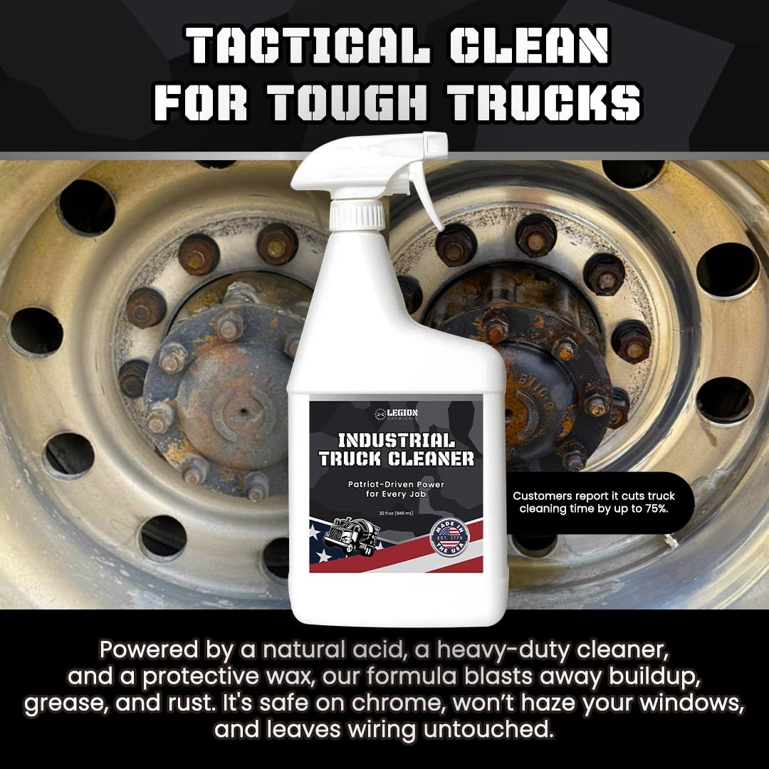 Industrial Truck Cleaner – Tough on Road Grime, Gentle on People and Equipmen…