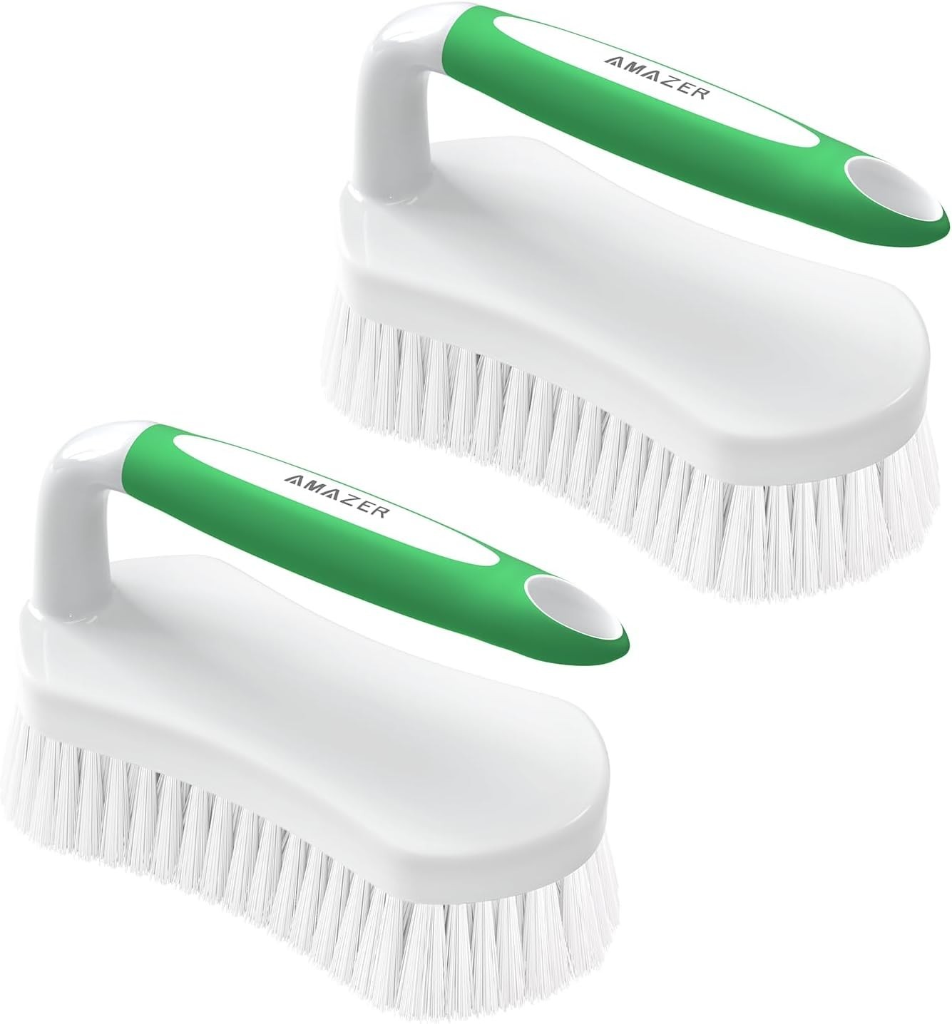 Sturdy Dual-Tone Scrub Brush Set for Effortless Bathroom & Kitchen Deep Cleaning