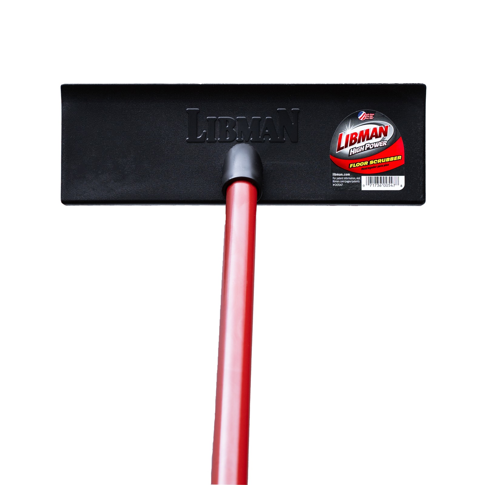 Libman 10in. Floor Scrub, 52in.L Handle, Model# 547