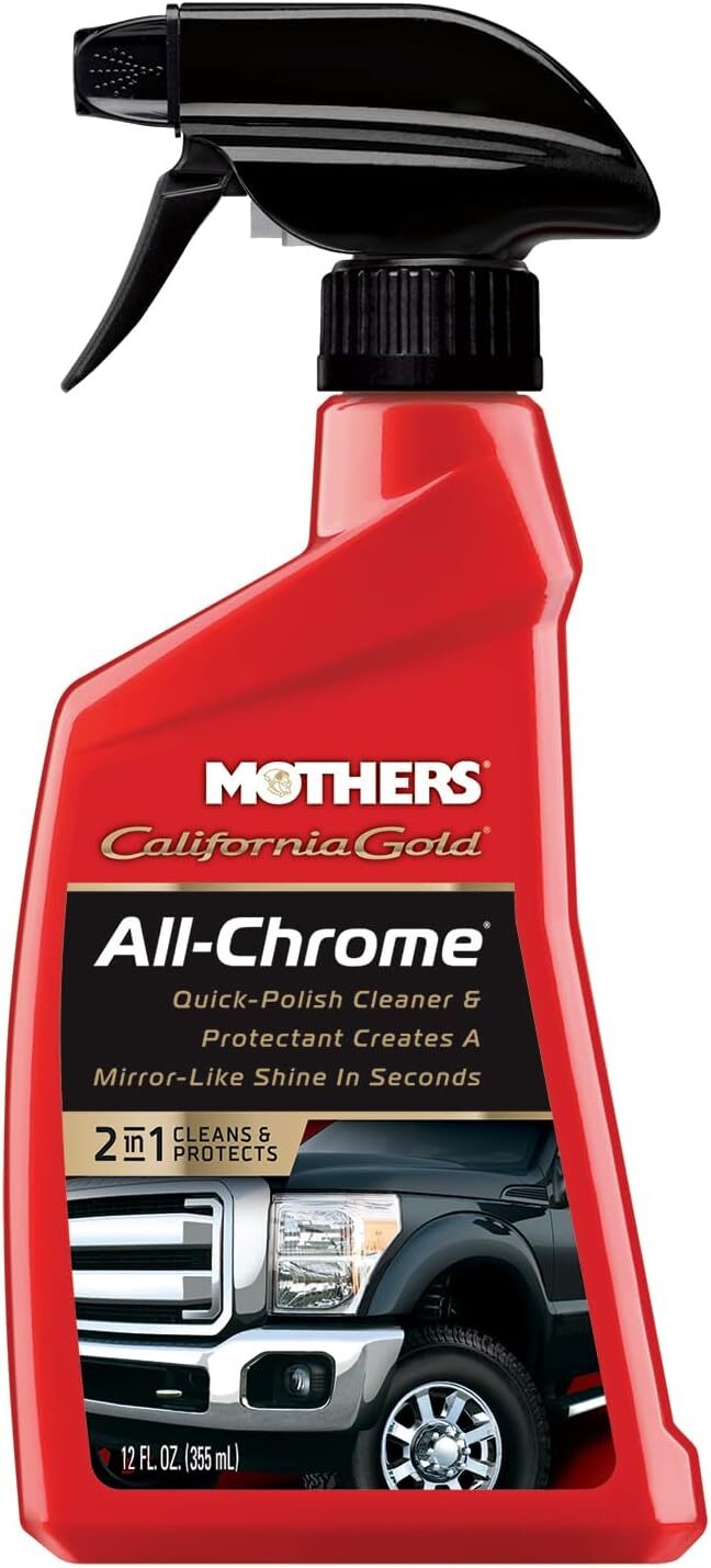 05222 California Gold All Chrome Polish, 12 Oz.